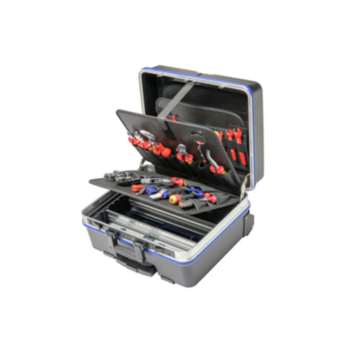Caisse à outils avec assortiment d'outils
