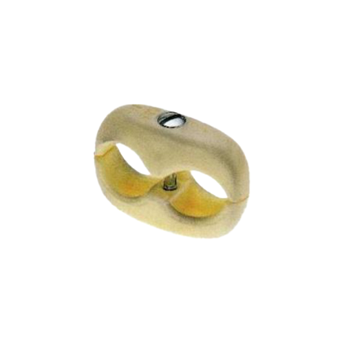 Collier de serrage pour flexible double