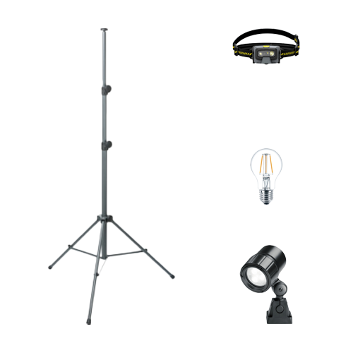 Lampes portatives, lampes articulées