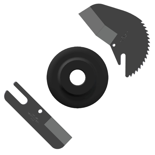 Outils de découpe de type pignon et lames de rechange