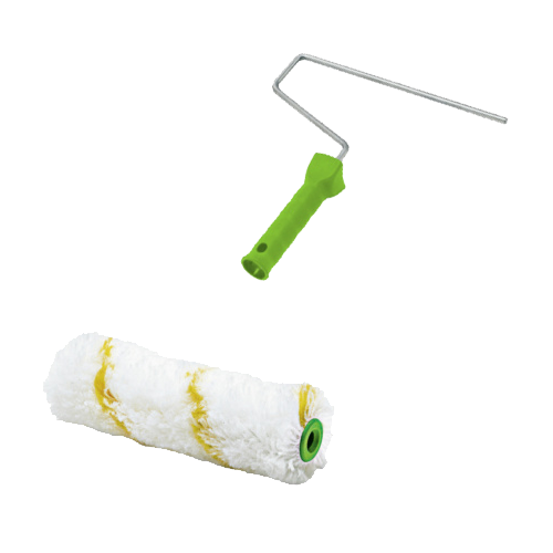 Rouleau à peindre, support