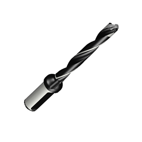 Forets à embout carbure interchangeable
